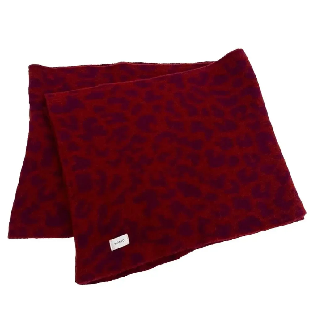 Athleta Morro Cozy Leopard Scarf‎ in Dried Cinnamon - NWT